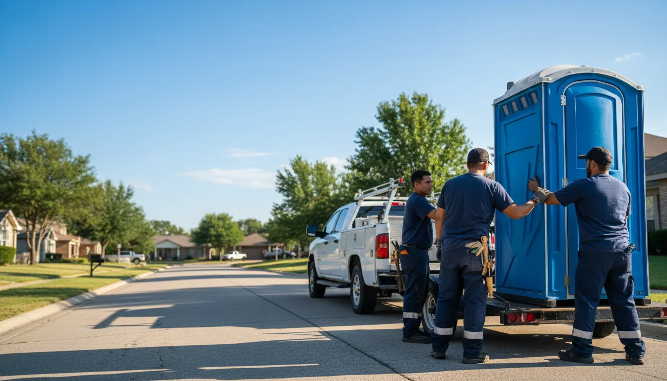 Portable Toilet Rental in Foosland, IL near me